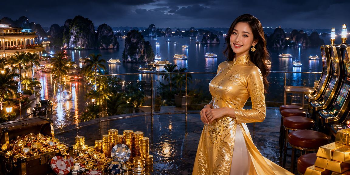Người chơi tại Hạ Long Bay thưởng thức game slot và đánh giá chất lượng game
